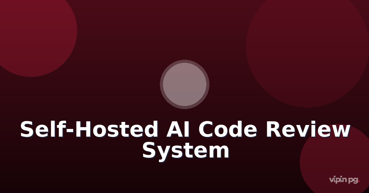 Building a self-hosted AI code review system with Continue.dev and local LLM models on Proxmox