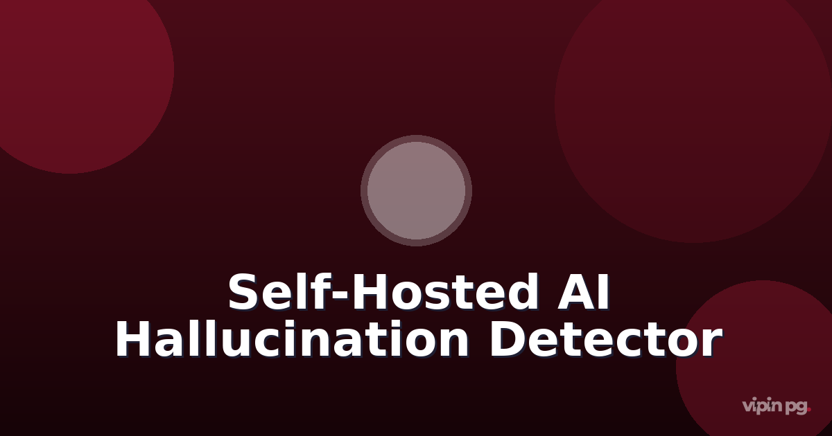 Creating a self-hosted AI hallucination detector for your documentation wiki using Ollama and Python