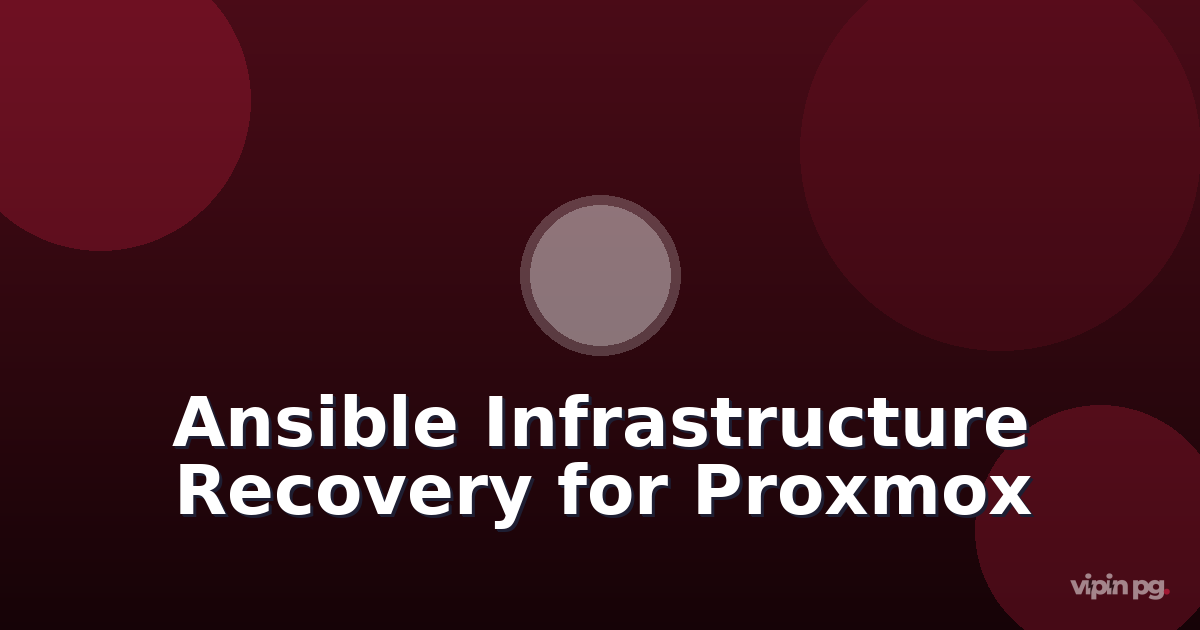Implementing Ansible-based Infrastructure Recovery Using Enroll to Auto-Document Your Proxmox Homelab Configuration