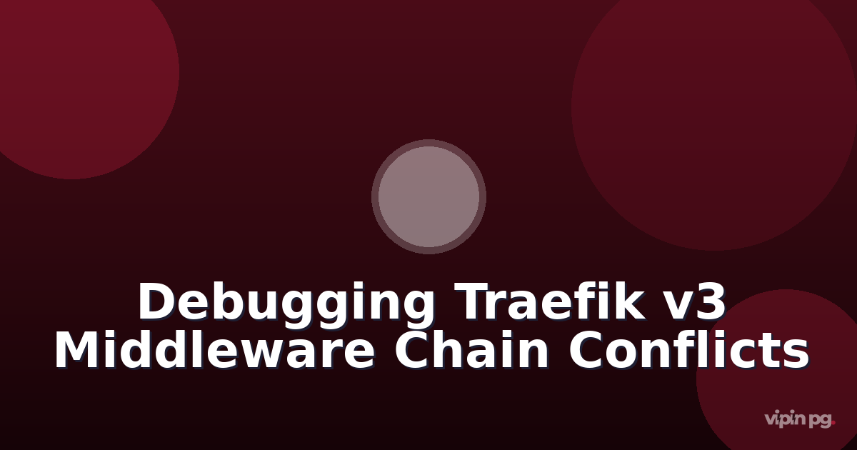 Debugging Traefik v3 middleware chain conflicts when combining authelia SSO with crowdsec IP filtering for exposed services