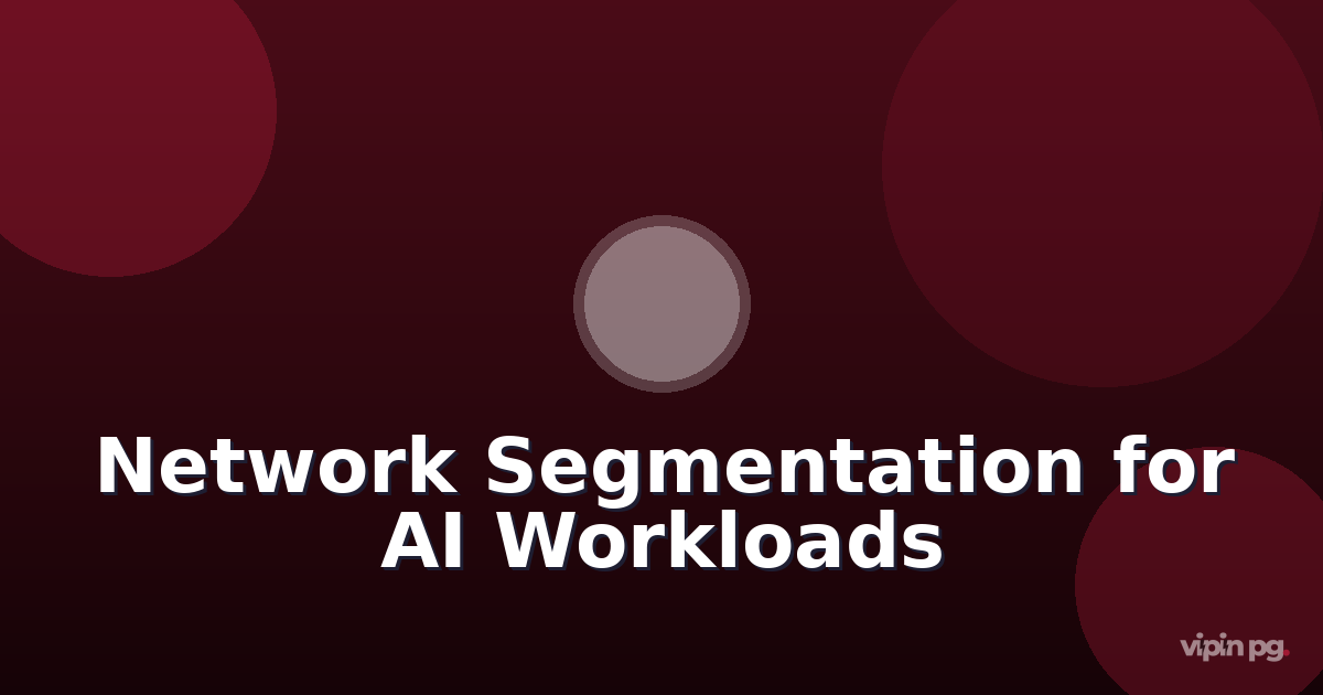 Implementing Network Segmentation for AI Workloads: Isolating Ollama and LM Studio with VLAN Tagging and Firewall Rules