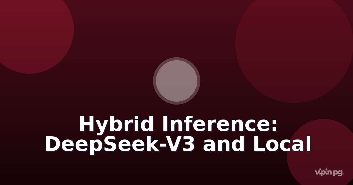 Setting up hybrid inference pipelines: routing complex reasoning tasks to DeepSeek-V3 while keeping simple queries on local Llama models