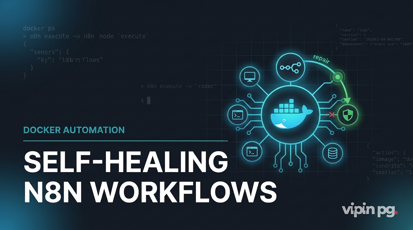 Building a Self-Healing n8n Workflow for Failed Docker Container Restarts
