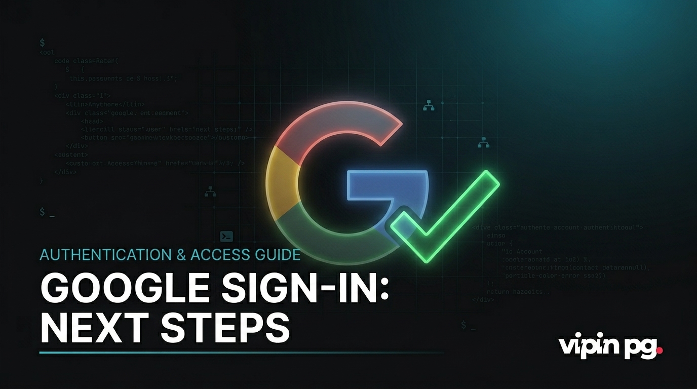 Getting “Authentication Required You Need to Sign in to Google Account”: What to Do Next