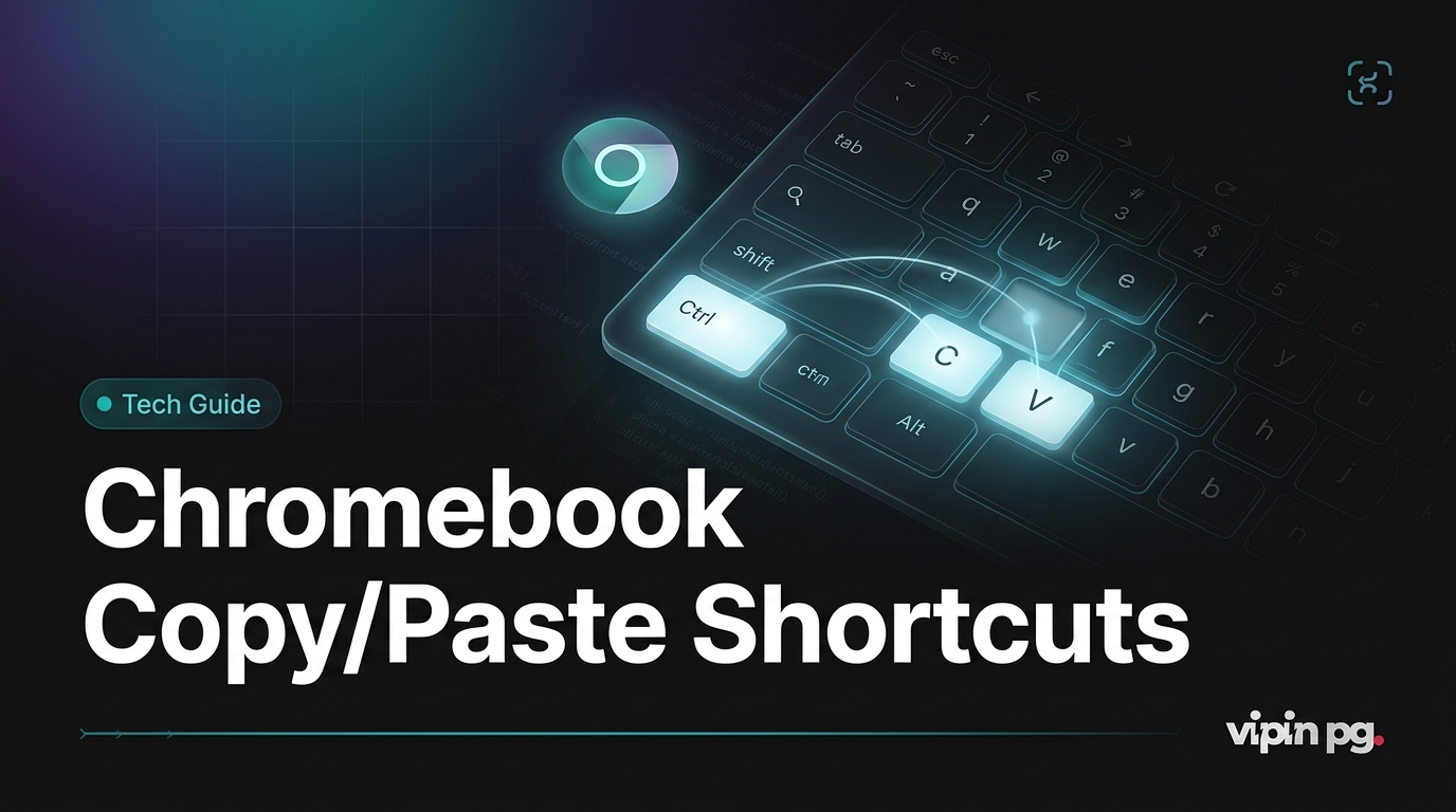 How to Copy and Paste on a Chromebook Using Keyboard Shortcuts