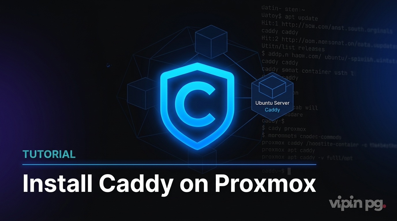 How to Install Caddy on Proxmox Container With Ubuntu Server