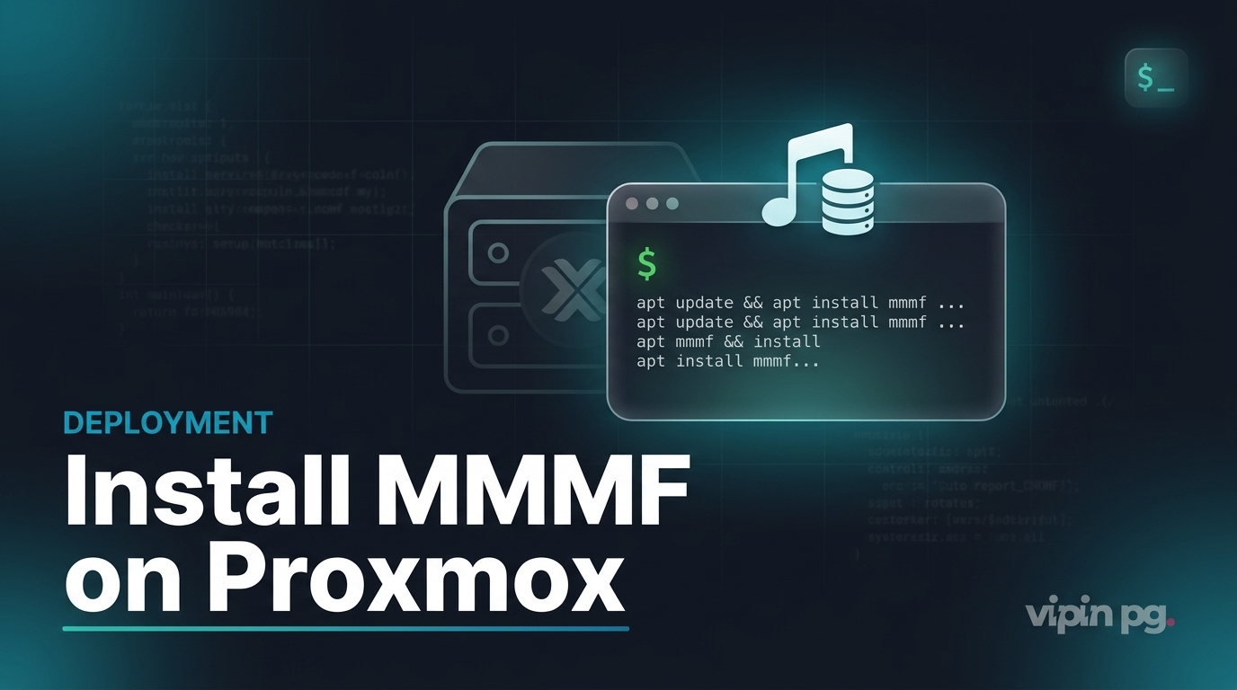 How to Install MMMF on Proxmox Container Running on Ubuntu Server