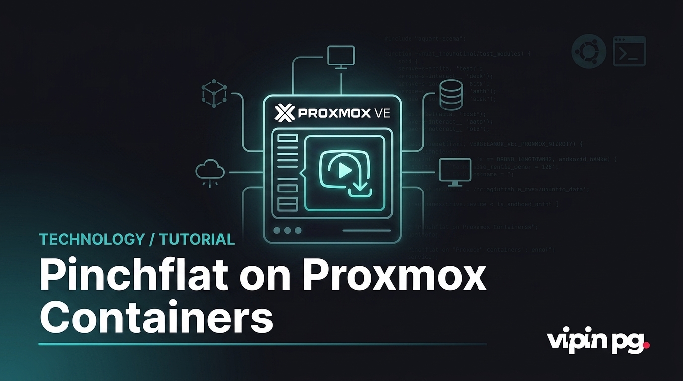 How to Install Pinchflat on Proxmox Container Running on Ubuntu Server