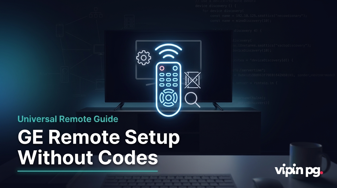 How to Set Up GE Universal Remote Without Codes