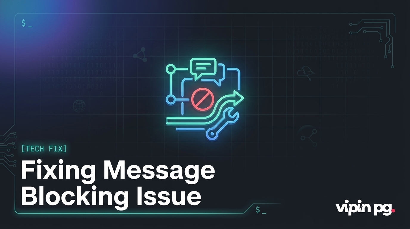 Message Not Sending – How to Fix Message Blocking is Active Issue